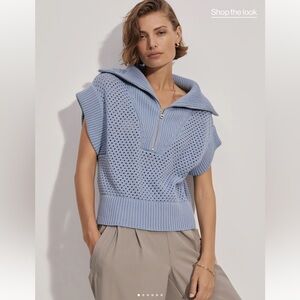 Varley Mila Half-Zip Knit